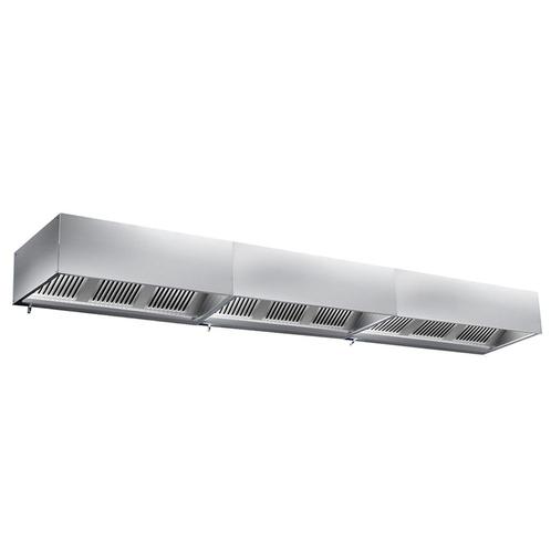 GGM Gastro | Afzuigkap doos model 5,0 m - met filter en |, Witgoed en Apparatuur, Afzuigkappen, Inbouw, 800 m³ per uur of meer
