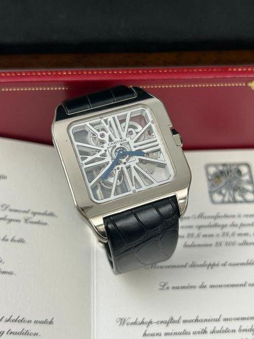 Cartier - Santos Dumont Skeleton - W2020033 - Heren -, Sieraden, Tassen en Uiterlijk, Horloges | Heren