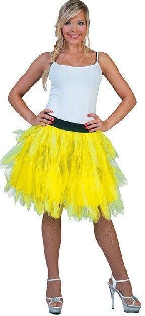 Fancy Petticoat fluor geel, Kleding | Dames, Carnavalskleding en Feestkleding, Nieuw, Ophalen of Verzenden