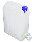 Water Jerrycan, 10 Liter Inhoud, 260mm X 140mm X 380mm (L X