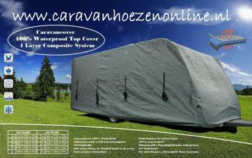 Zware Caravanhoes 6 Ritsen, 100% Waterdicht, tot 25% Korting