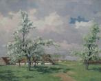 Karel Van Lerberghe ( 1893 - 1953 ) - Lente landschap, Antiek en Kunst