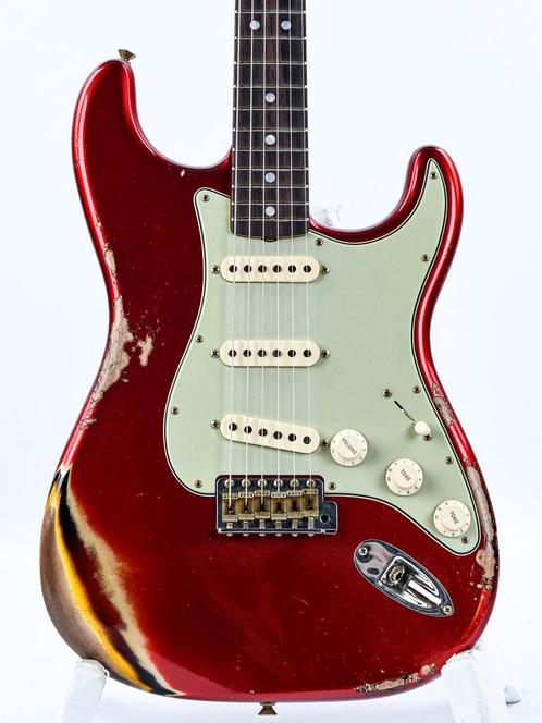 Fender Custom Shop 1965 Stratocaster Candy Apple Red over..., Muziek en Instrumenten, Snaarinstrumenten | Gitaren | Elektrisch