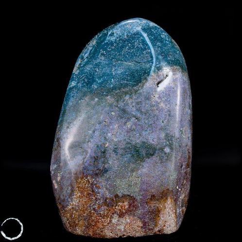 Zeldzame Kleur Natuurlijke Zeer Artistieke Oceaan Agaat, Verzamelen, Mineralen en Fossielen