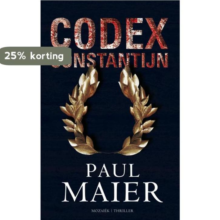 Codex Constantijn 9789023994107 Paul Maier, Boeken, Historische romans, Gelezen, Verzenden