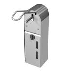 RVS Desinfectiepaal Incl. Dispenser Met Elleboogbediening, Ophalen of Verzenden, Nieuw