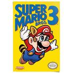 Reinders! Poster Super Mario Bros 3 - NES cover, Verzenden, Nieuw