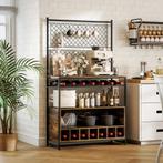 TRUUSK Keukenrek met Werkblad - Metalen Roosterpanelen - 5 H, Verzenden, Nieuw