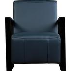 Leren Fauteuil Touch - Toledo Leer Marine, Huis en Inrichting, Fauteuils, Nieuw, Ophalen of Verzenden, 75 tot 100 cm, Fauteuil Touch - Toledo leer Marine past perfect in uw interieur als u woonstijl: Industrieel, Modern is.