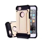 iPhone 8 - Gold Plated Armor Case Cover Cas Silicone TPU, Telecommunicatie, Mobiele telefoons | Hoesjes en Frontjes | Apple iPhone
