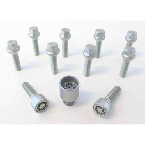 H&R Wielboutenset bolkonisch R12 M12x1.50 - Lengte 60mm - 10, Auto-onderdelen, Ophanging en Onderstel, Nieuw, Verzenden
