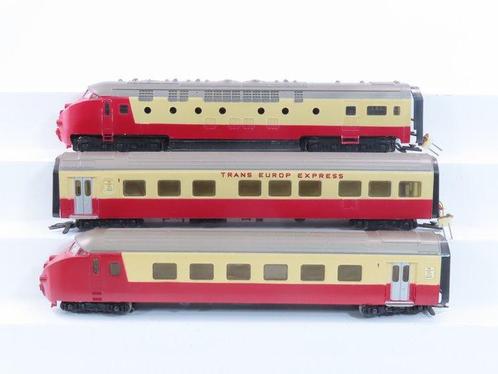 Märklin H0 - 3071 - Treinstel (1) - 3-Delige set TEE RAm/DE, Hobby en Vrije tijd, Modeltreinen | H0