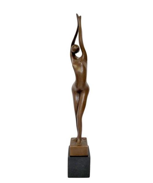 sculptuur, Where is my mind - 55 cm - Brons, Marmer, Antiek en Kunst, Curiosa en Brocante