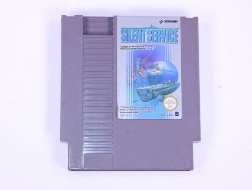 NES - Silent Service, Spelcomputers en Games, Games | Nintendo NES, Ophalen of Verzenden
