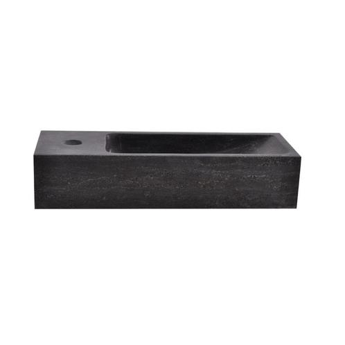 Fontein Wiesbaden Hardsteen Smal Links 38x14x8 cm, Doe-het-zelf en Verbouw, Sanitair, Overige typen, Nieuw, Ophalen of Verzenden