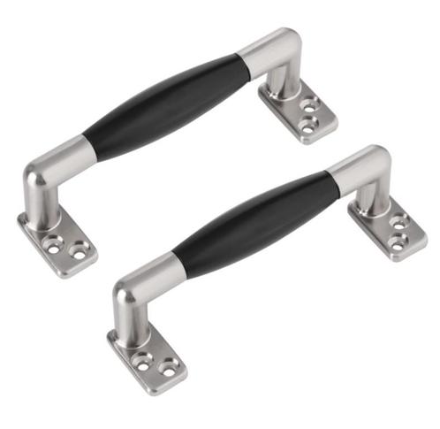 Differnz meubelgreep Haarlem 106x37 mm mat chroom 2 stuks, Doe-het-zelf en Verbouw, Hang- en Sluitwerk, Verzenden