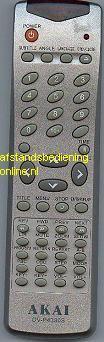 Afstandsbediening Akai dv-p4330s, Ophalen of Verzenden, Nieuw, Origineel