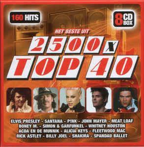 cd box - Various - Het Beste Uit 2500 X Top 40, Cd's en Dvd's, Cd's | Verzamelalbums, Zo goed als nieuw, Verzenden