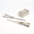 Krultangwarmer / Spiritusbrander - Doos - .925 zilver