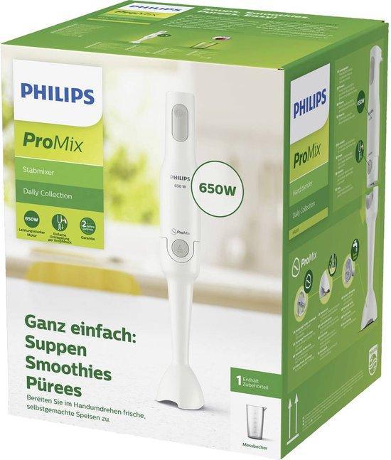 Philips HR2531/00 Daily - Staafmixer - 650 W - Wit ( verp..., Huis en Inrichting, Keuken | Keukenbenodigdheden, Verzenden