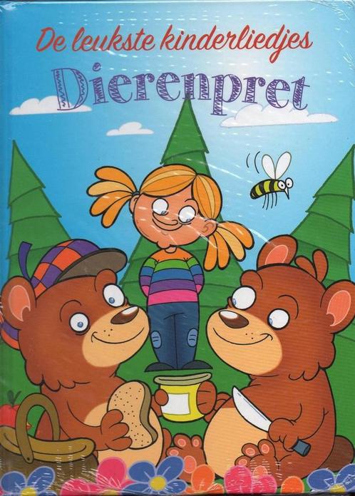 De leukste kinderliedjes - Dierenpret [boek met CD], Boeken, Kinderboeken | Baby's en Peuters, Gelezen, Verzenden