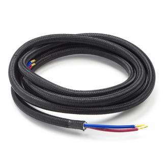 Strijkijzersnoer | Calex | 1.5 meter (2 x 0.75 mm², Zwart), Huis en Inrichting, Lampen | Hanglampen, Nieuw, Verzenden