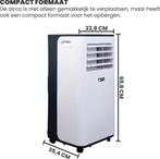 2dekans | TechnoLife TL-7002 Mobiele Airco - Airconditioning, Ophalen of Verzenden, Gebruikt