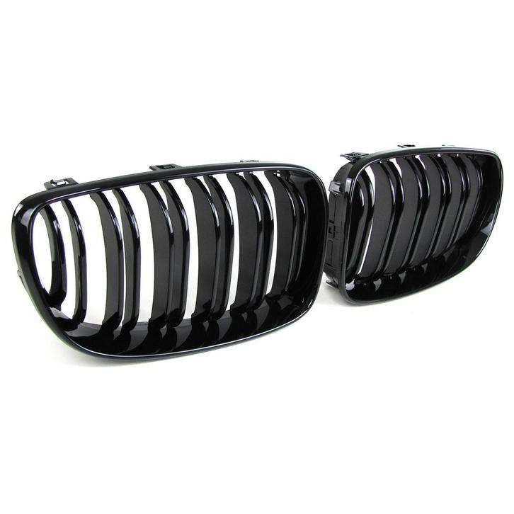 Grill Nieren BMW E81 / E82 / E87 / E88  Dubbel Spaak, Auto-onderdelen, Carrosserie en Plaatwerk, Ophalen of Verzenden