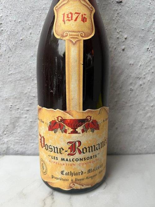 1976 Cathiard-Molinier Les Malconsorts - Vosne-Romanée 1er, Verzamelen, Wijnen