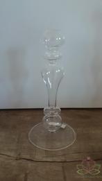 Glas Vaas Kandelaar 20 cm. Glas Vaas Kandelaar 20 cm., Ophalen of Verzenden, Nieuw