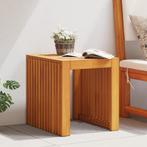 vidaXL Tuin Salontafel 43x36x40 cm van Massief Teak, Tuin en Terras, Verzenden, Nieuw