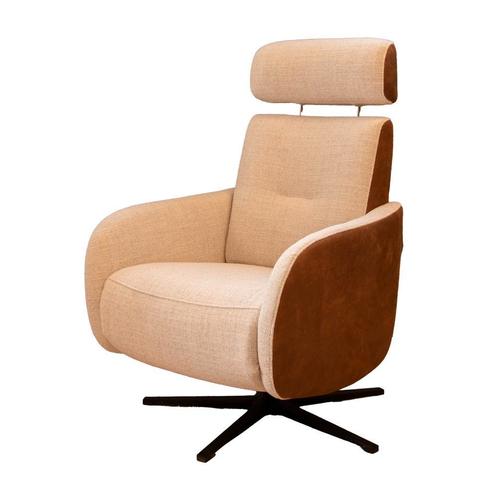 3 motorige sta op en relax stoel Rene met hoge korting, Huis en Inrichting, Fauteuils, Minder dan 75 cm, Nieuw, 50 tot 75 cm, Leer