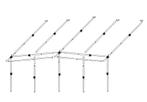 Dorema Frame Voortent President/Smaragd Staal Easygrip 25mm, Caravans en Kamperen, Nieuw