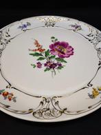 Meissen - Schotel - große runde Henkelschale/Henkeltablett, Antiek en Kunst