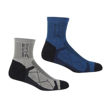 -8% Regatta  Regatta Heren actieve outdoor sokken (set van 2 beschikbaar voor biedingen