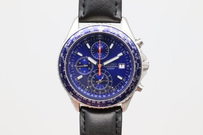 Seiko - Chronograph 100M Chronosphere - Zonder, Sieraden, Tassen en Uiterlijk, Horloges | Antiek