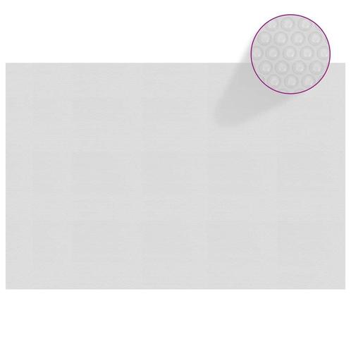 vidaXL Zwembadfolie solar drijvend 300x200 cm PE grijs, Tuin en Terras, Zwembad-toebehoren, Nieuw, Verzenden