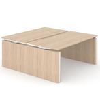 Elektrisch verstelbaar duo bureau met wangen | Motion 140x80, Verzenden, Nieuw in verpakking, Bureau