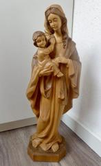 Snijwerk, Heiligenfigur - Madonna mit Kind - 55 cm - Hout