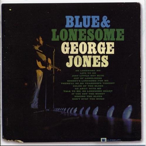 cd - George Jones - Blue &amp; Lonesome, Cd's en Dvd's, Cd's | Overige Cd's, Zo goed als nieuw, Verzenden