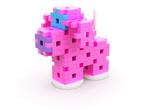 Meli - 50060 - Basic Constructor pink 200 (kinder bouwsets), Kinderen en Baby's, Speelgoed | Bouwstenen, Verzenden, Nieuw