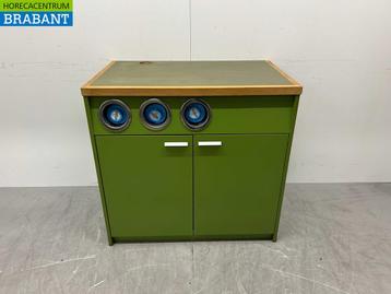 Houten Koffiemeubel met 2 deuren en bekerdispenser 95,5 cm beschikbaar voor biedingen