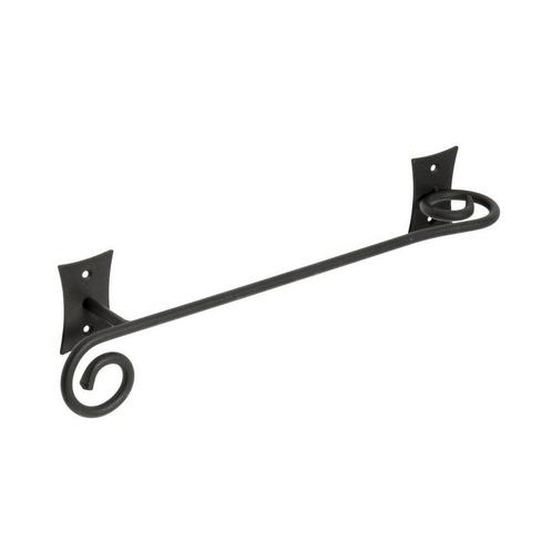Handdoekhouder Sapho Rebecca Hangend 38.3 cm Zwart, Huis en Inrichting, Badkamer | Badtextiel en Accessoires, Ophalen of Verzenden