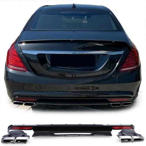 Diffuser Mercedes S-Klasse W222 AMG Look Diffuser Glans, Auto-onderdelen, Overige Auto-onderdelen, Ophalen of Verzenden