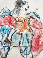 Anton Heyboer (1924-2005) - Danseres CanCan