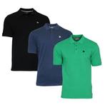 Donnay Donnay Heren - 3-Pack - Polo shirt Noah - Zwart /, Verzenden, Nieuw