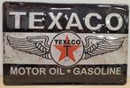 Texaco motor oil gasoline reclamebord, Verzamelen, Nieuw, Verzenden