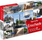 Toen & Nu - Enschede Puzzel (1000 stukjes) | Tuckers Fun, Hobby en Vrije tijd, Verzenden, Nieuw