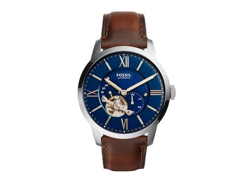 Fossil Townsman ME3110 Herenhorloge 44 mm - Zilverkleurig, Huis en Inrichting, Woonaccessoires | Overige, Zo goed als nieuw, Verzenden