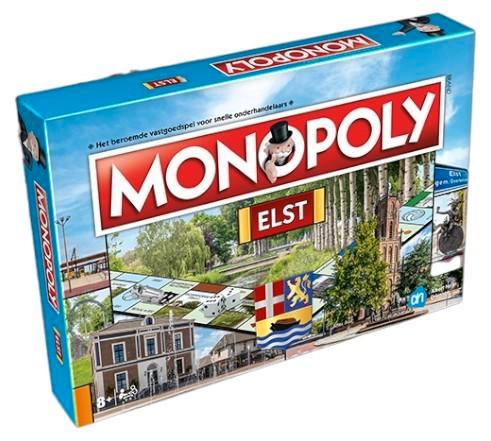 Hashbro Monopoly - Elst - Bordspel (Nieuw), Hobby en Vrije tijd, Gezelschapsspellen | Bordspellen, Nieuw, Verzenden